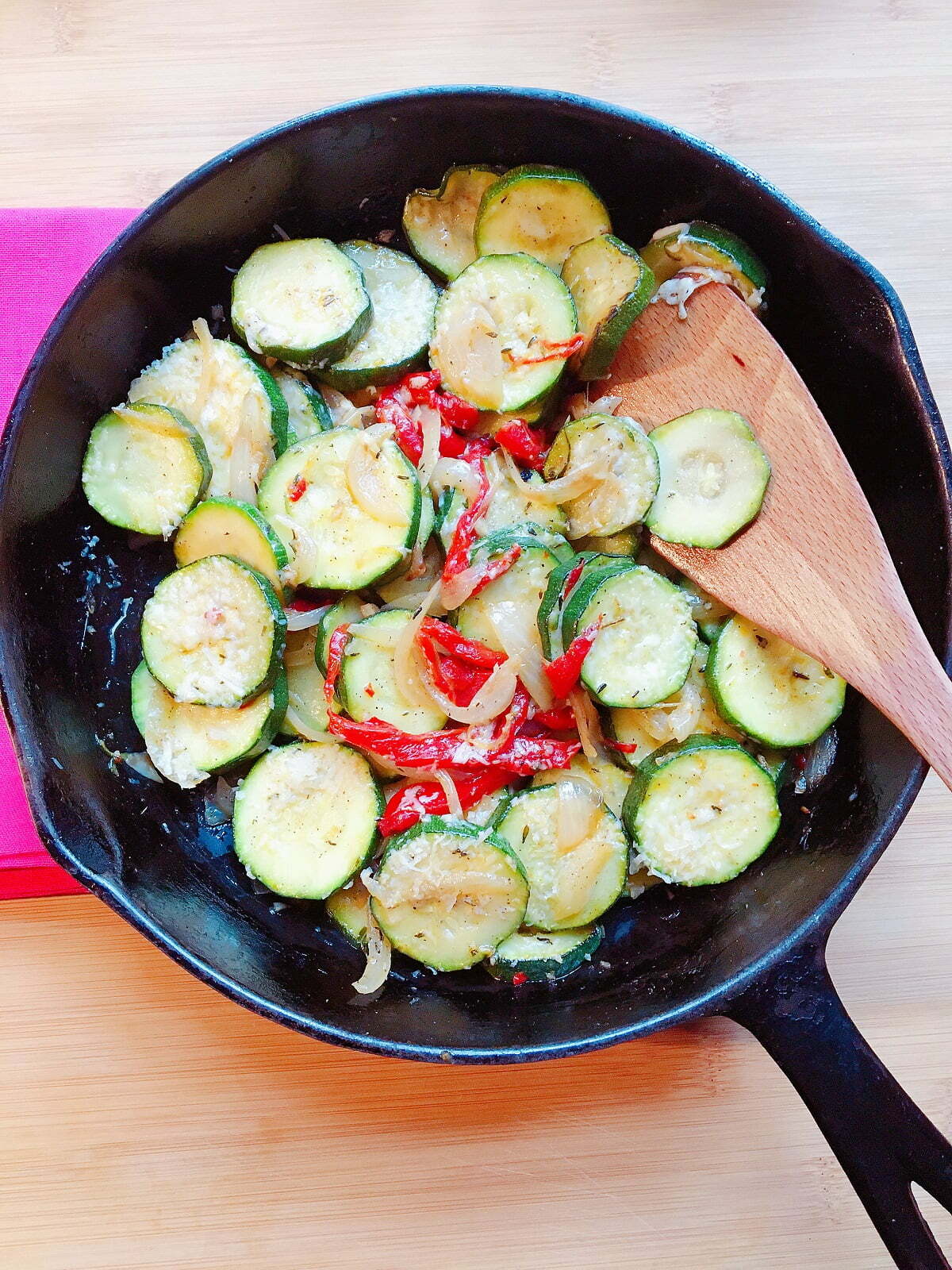 Zucchini with Parmesan