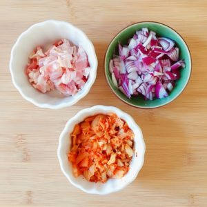 Kimchi and Bacon Fried Rice