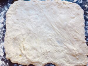 making ciabatta bread