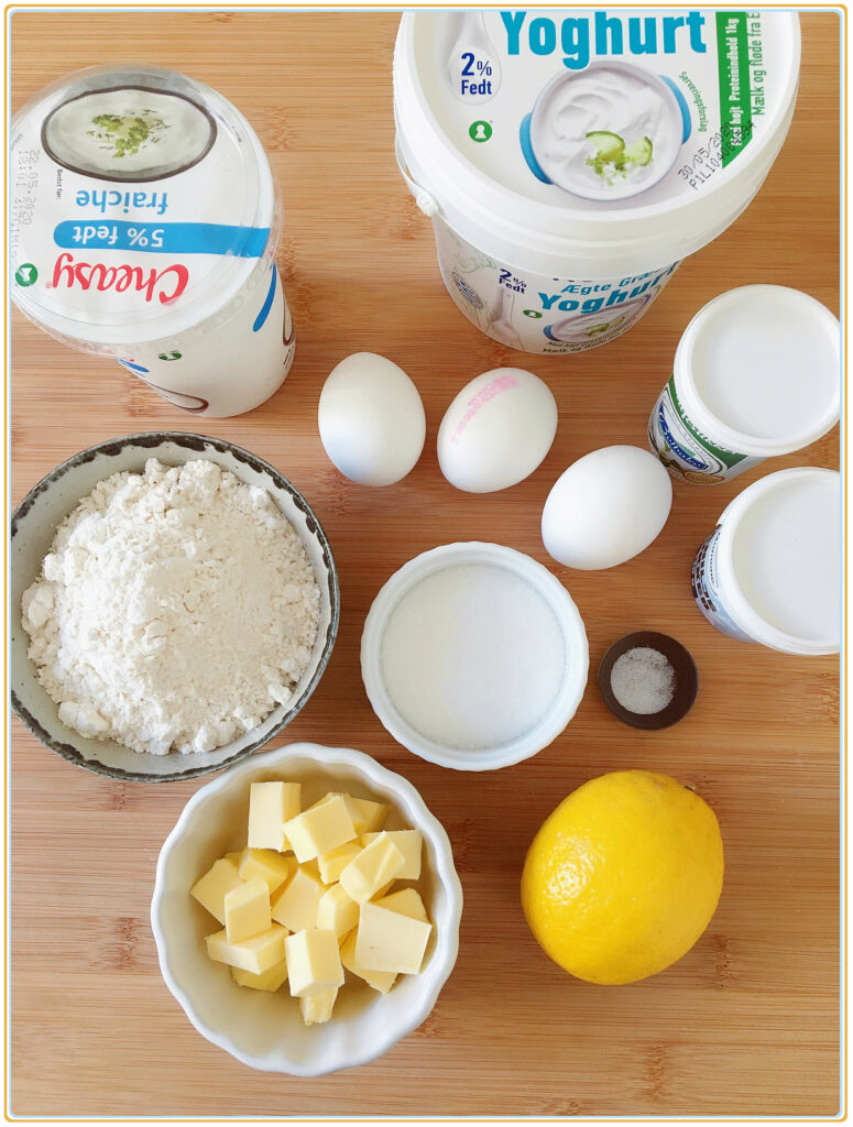 Yogurt Cake Ingredients