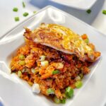 korean kimchi bacon fried rice