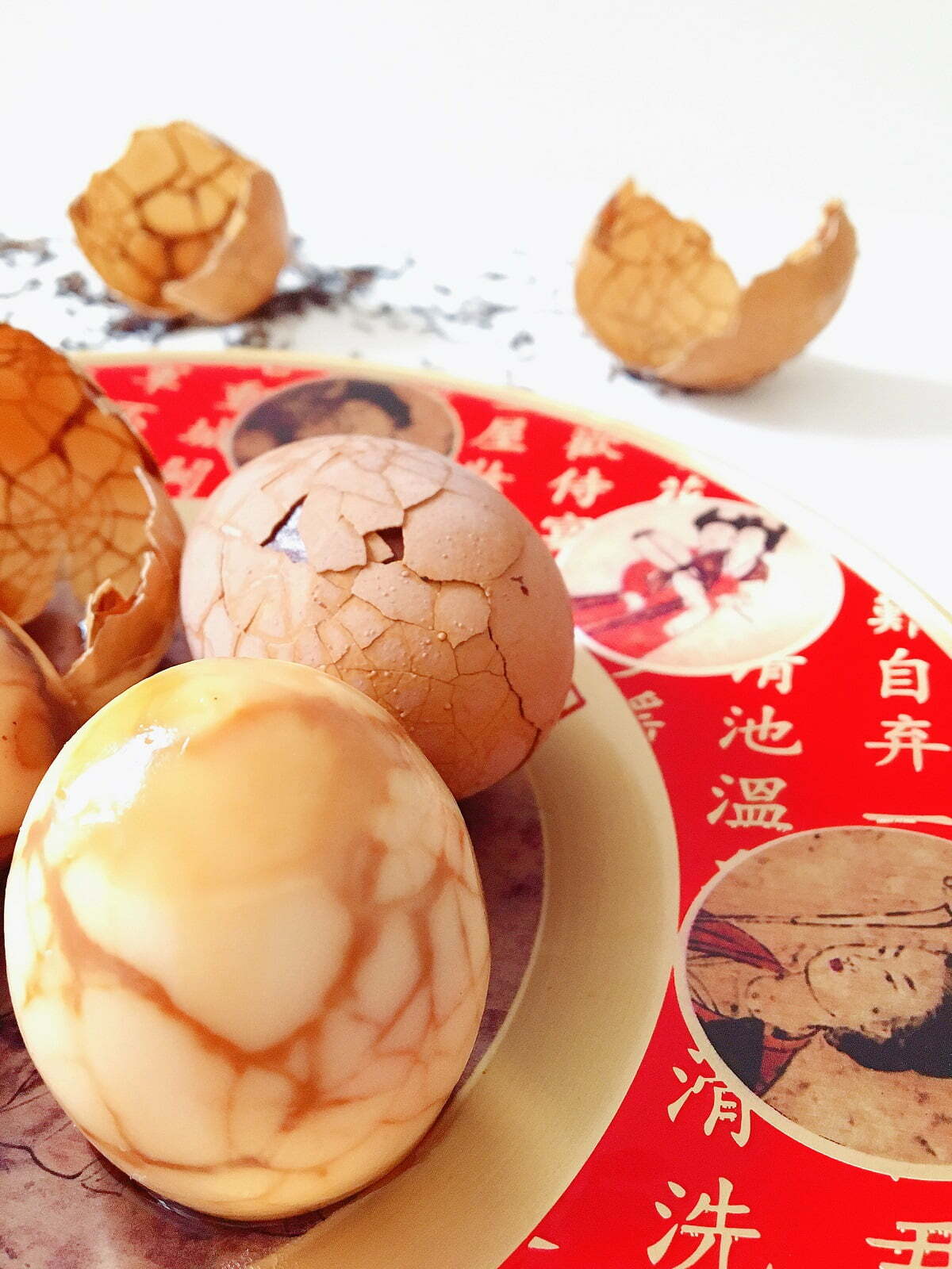 Kaleidoscopic Chinese Tea Eggs 茶叶蛋