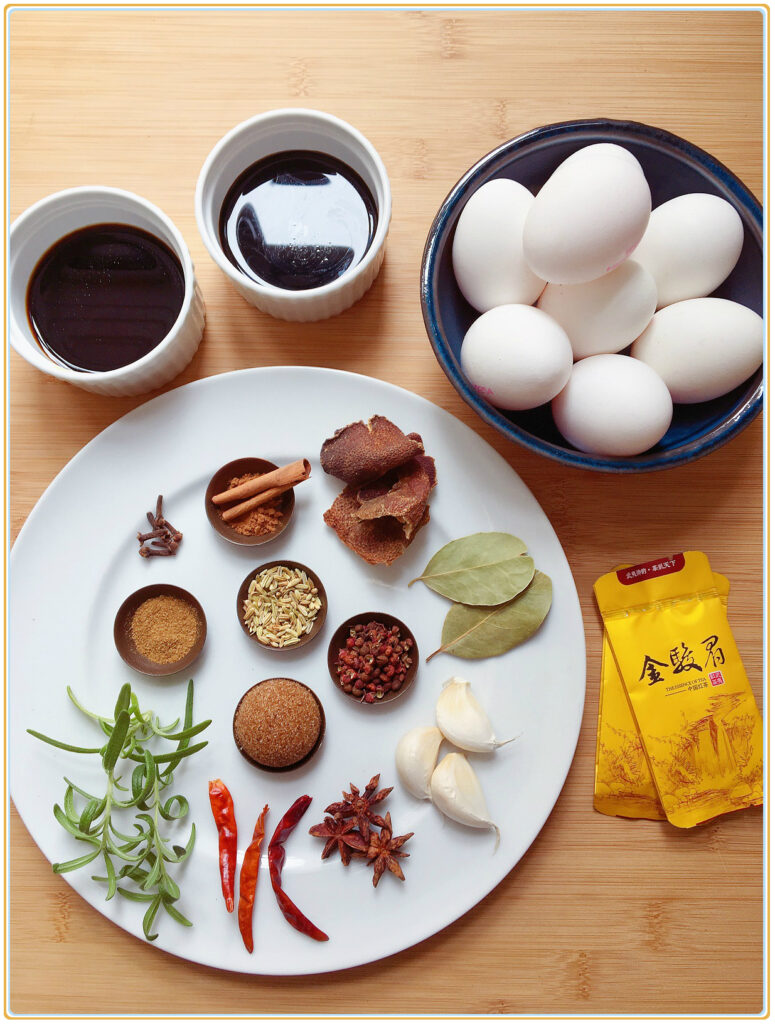 Tea Eggs Ingredients
