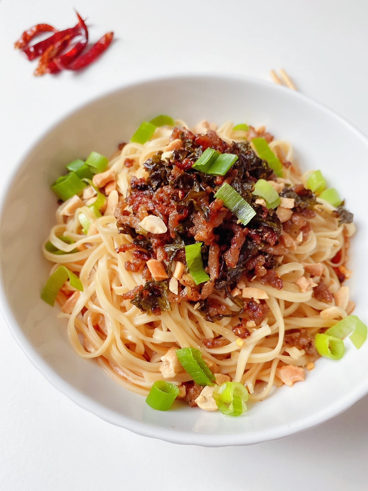 Pickled Mustard Green Noodles - China Sichuan Food