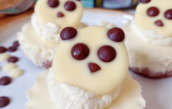 “Little Miracle” Panda Mini Cheesecake (No-Bake)