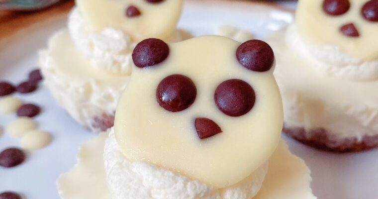 “Little Miracle” Panda Mini Cheesecake (No-Bake)