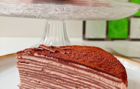 Epic 30-Layer Chocolate Crepe Cake