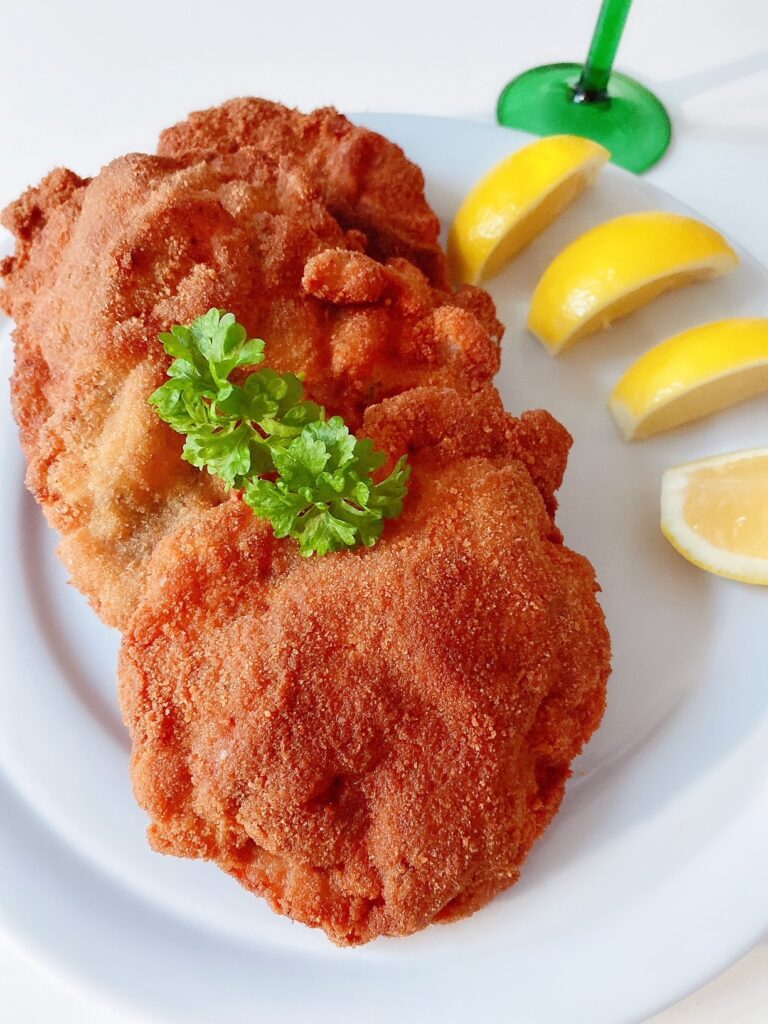 Spicy German Pork Schnitzel - COOK COOK GO