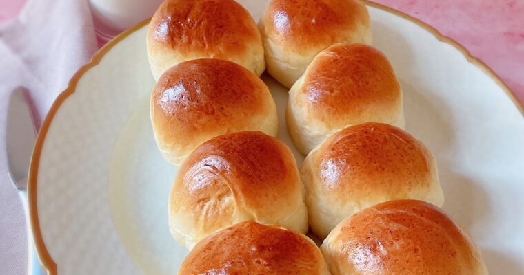Gleaming No-Hassle Japanese Milk Bread Dinner Rolls