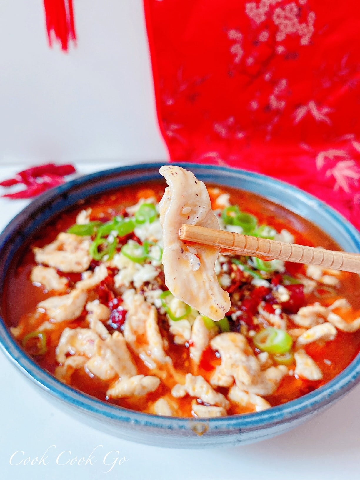 Sichuan Spicy Boiled Chicken