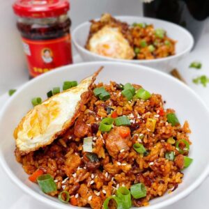 Lao Gan Ma Pork Fried Rice