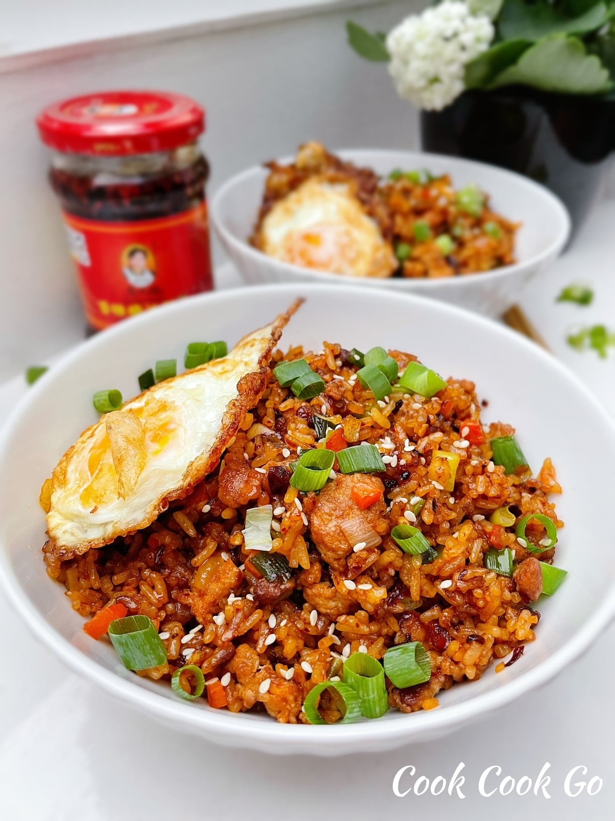 Lao Gan Ma Pork Fried Rice