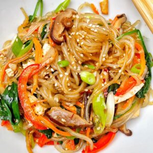 Korean Stir Fry Glass Noodles