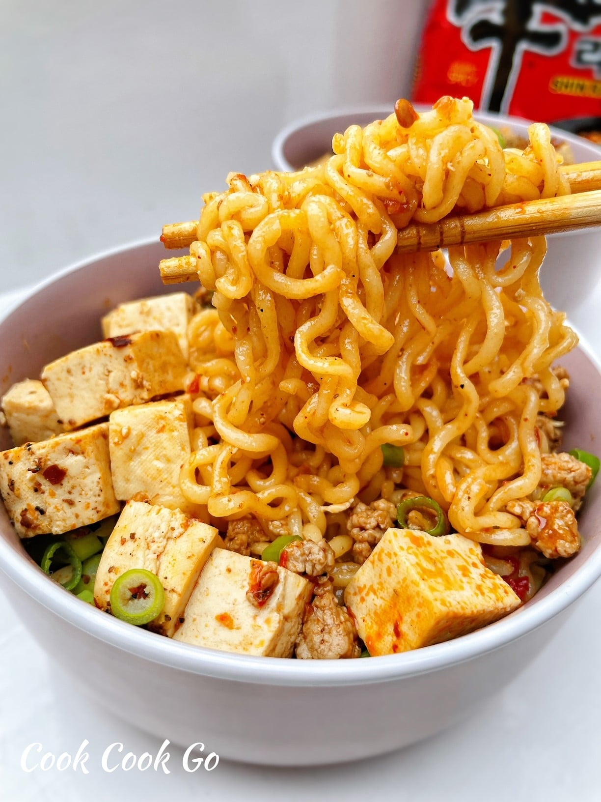 Mapo Tofu Ramen Noodles