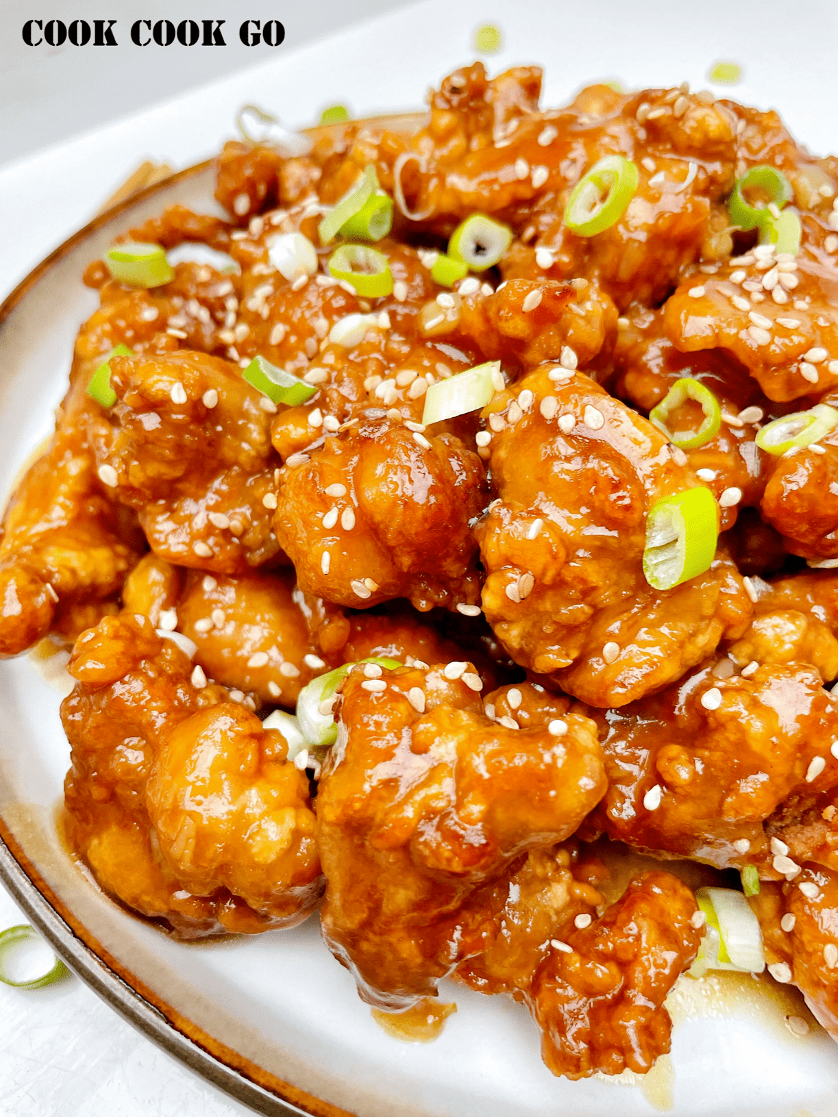 Chinese Crispy Honey Chicken - COOK COOK GO