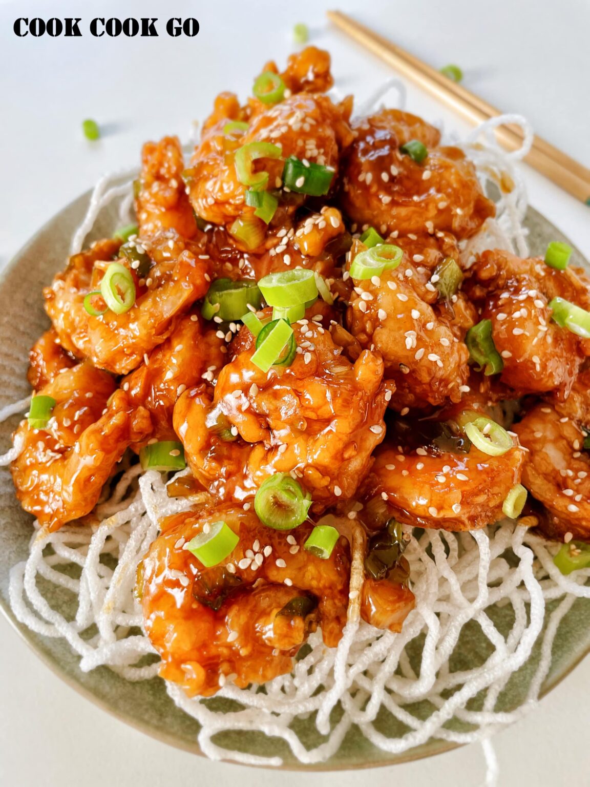 Chinese Crispy Honey Prawns - COOK COOK GO