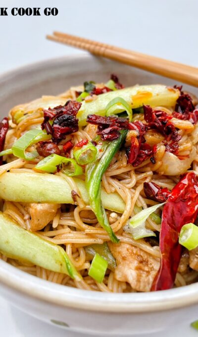 Sichuan Chili Pork Noodles