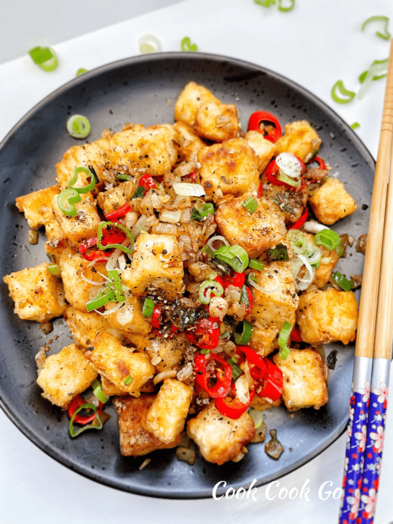 Salt And Pepper Crispy Tofu - COOK COOK GO