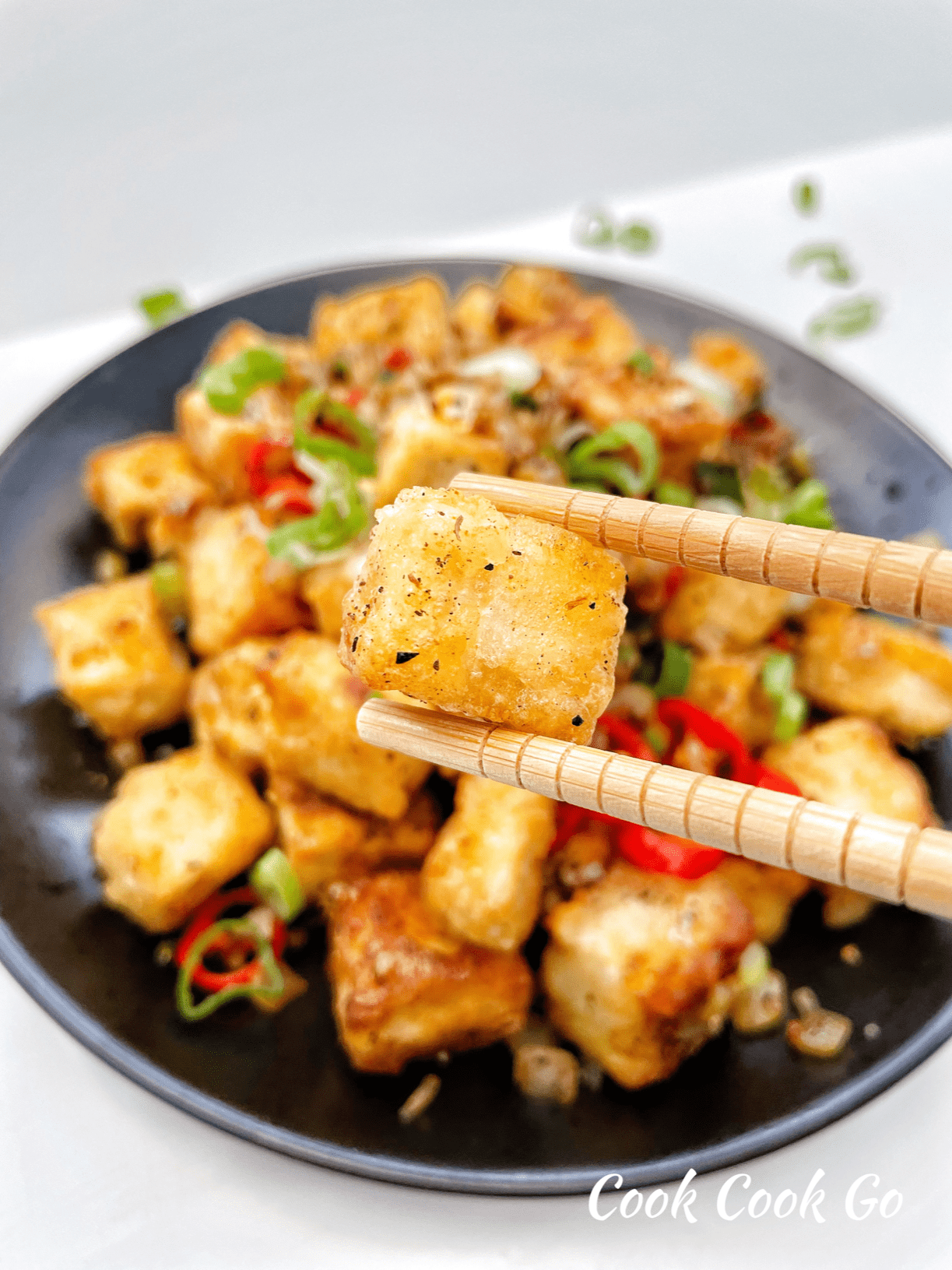 Salt and Pepper Crispy Tofu