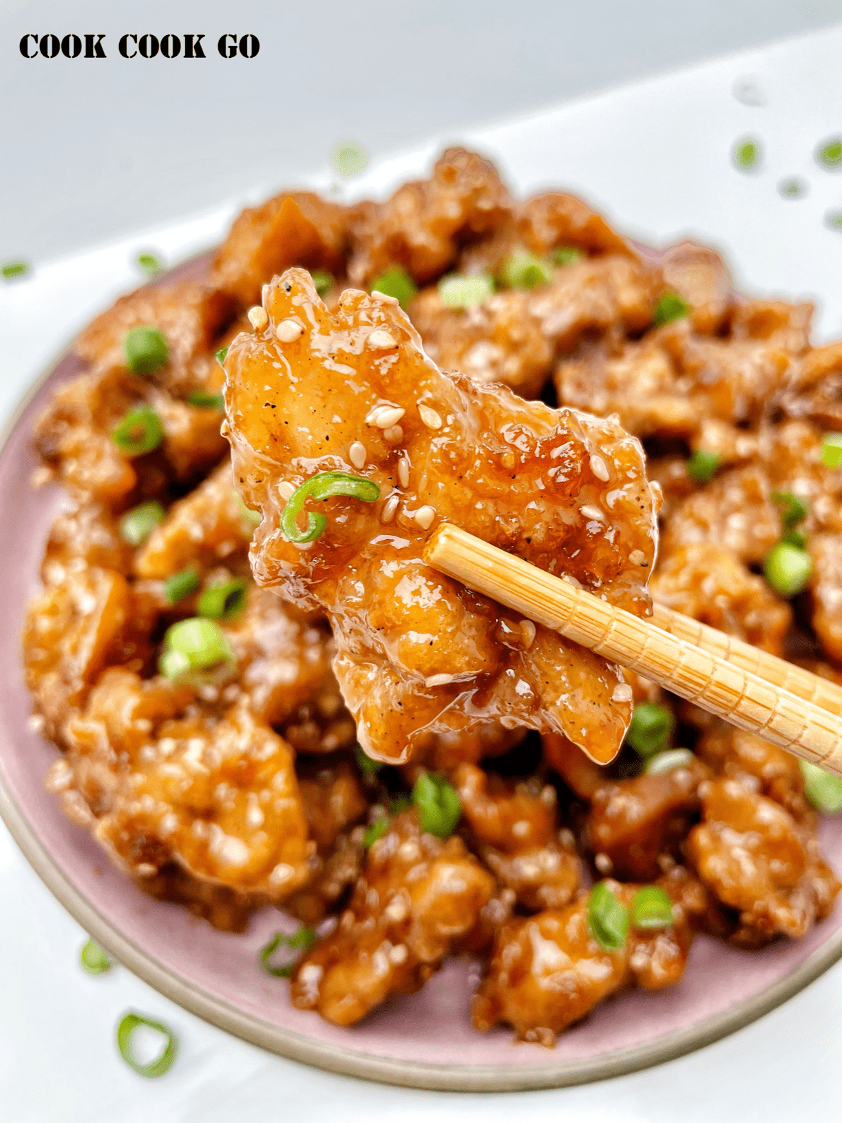 Korean Honey Butter Fried Chicken - COOK COOK GO