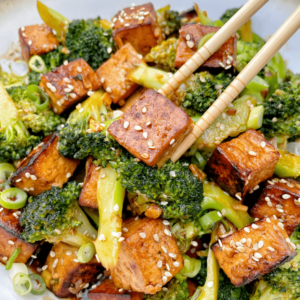 Tofu Broccoli Stir Fry