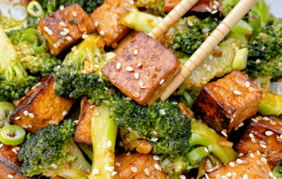 Easy and Healthy Tofu Broccoli Stir Fry