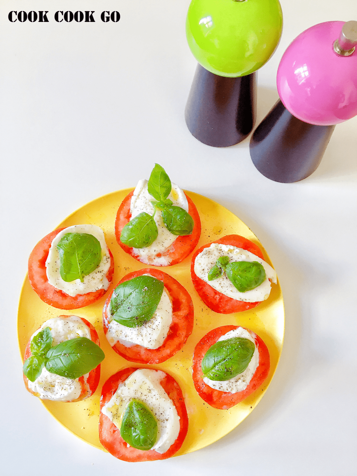 Tomatoes with Buffalo Mozzarella 