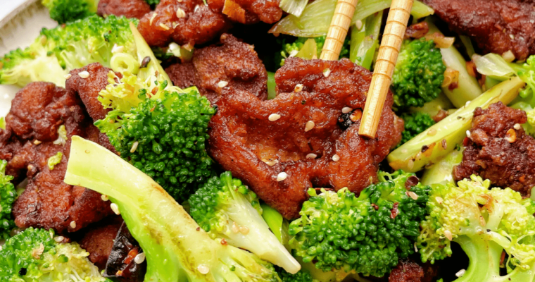 Sichuan Chili Pork with Broccoli