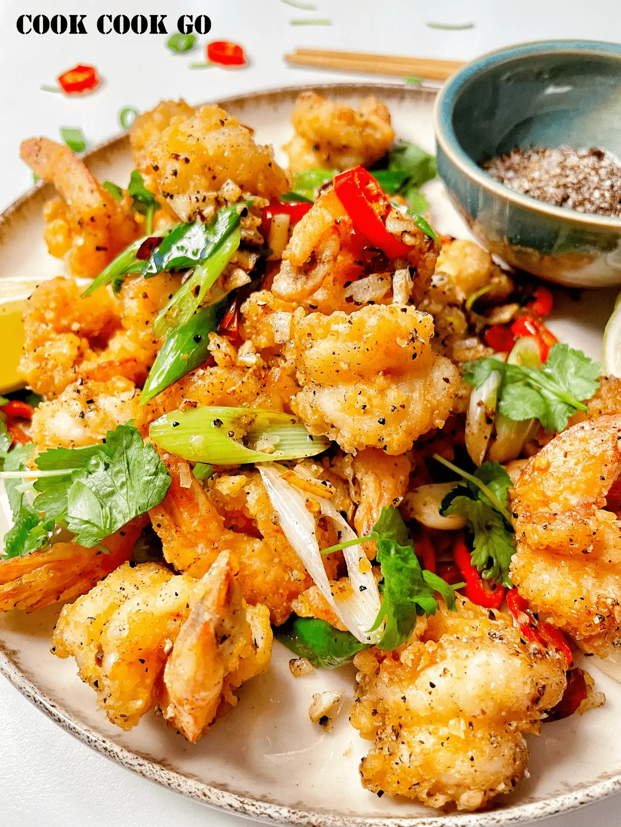 Salt and Pepper Crispy Shrimp