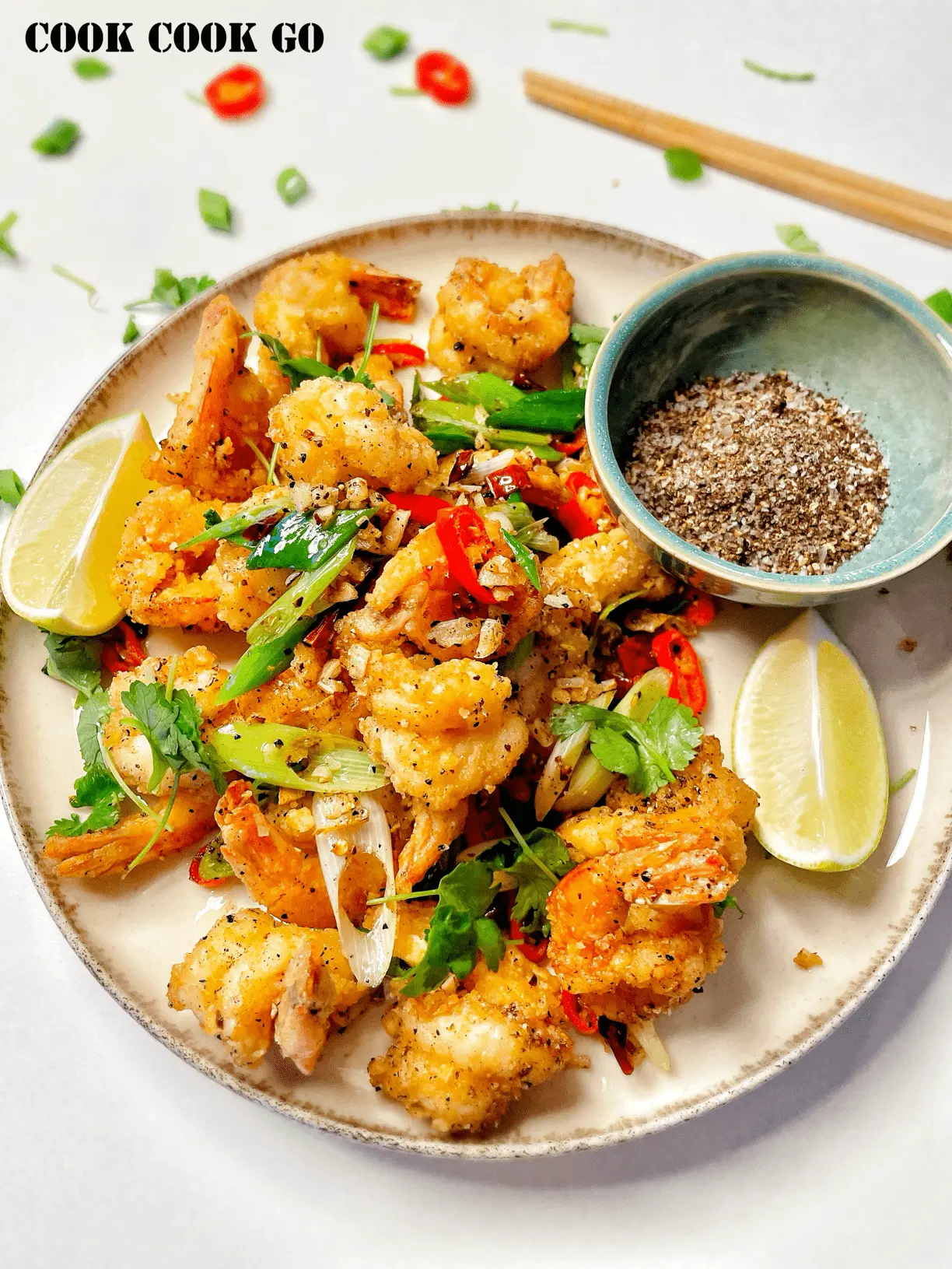 Salt and Pepper Crispy Shrimp