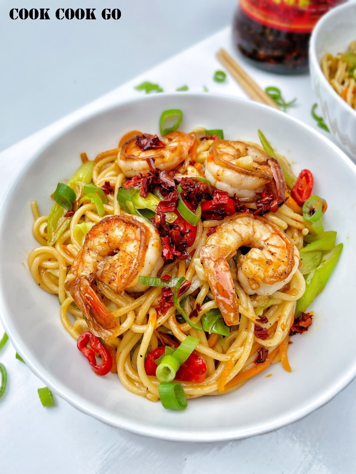 the best chow mein noodles with shrimp