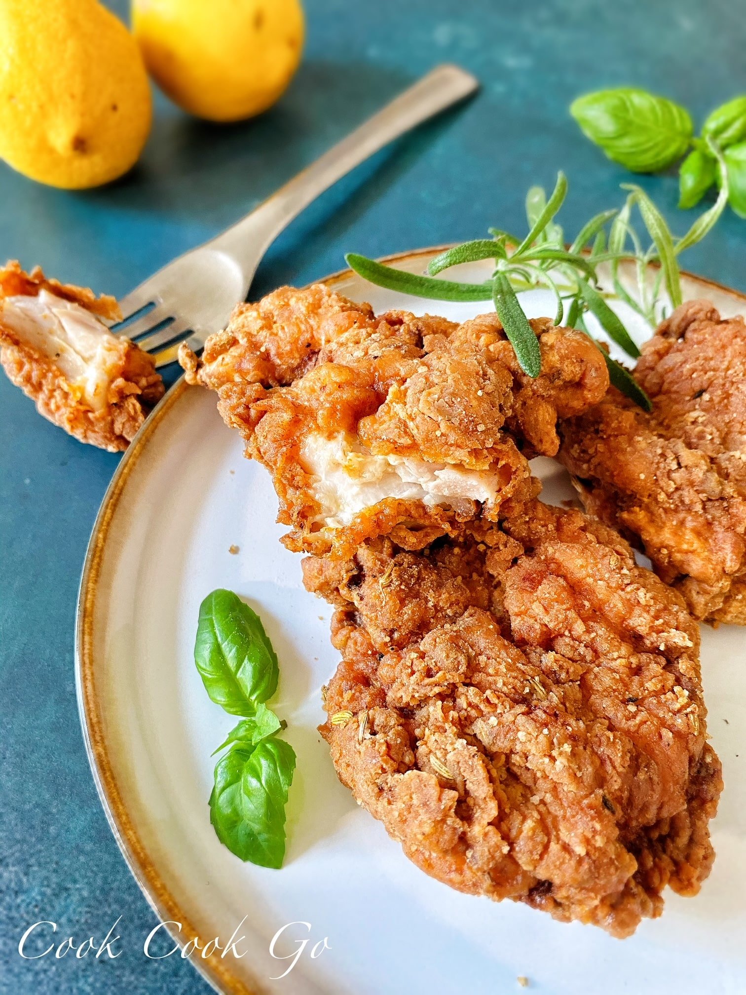 perfect fried chicken - crispy and juicy