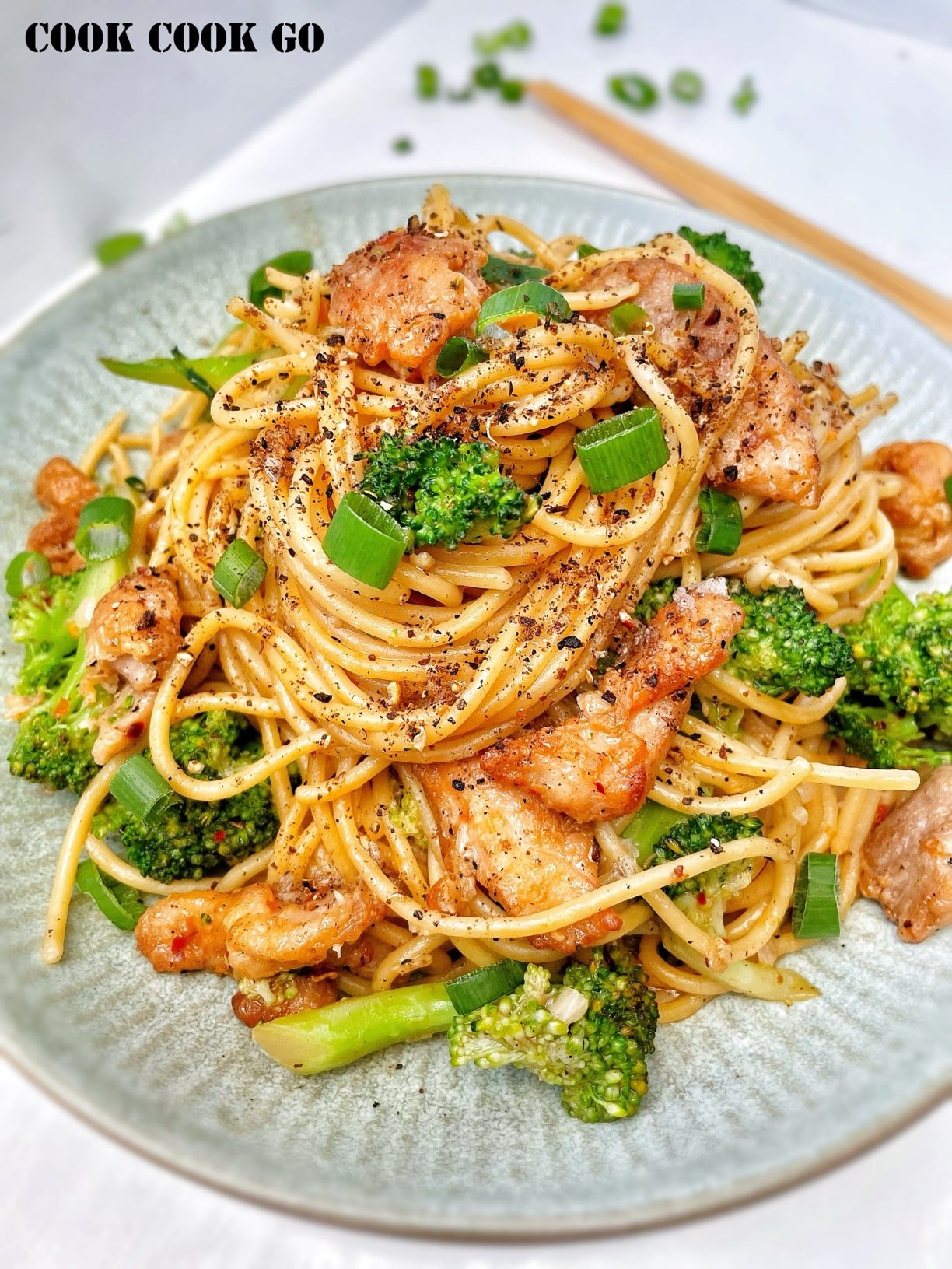 fusion spaghetti noodles recipe