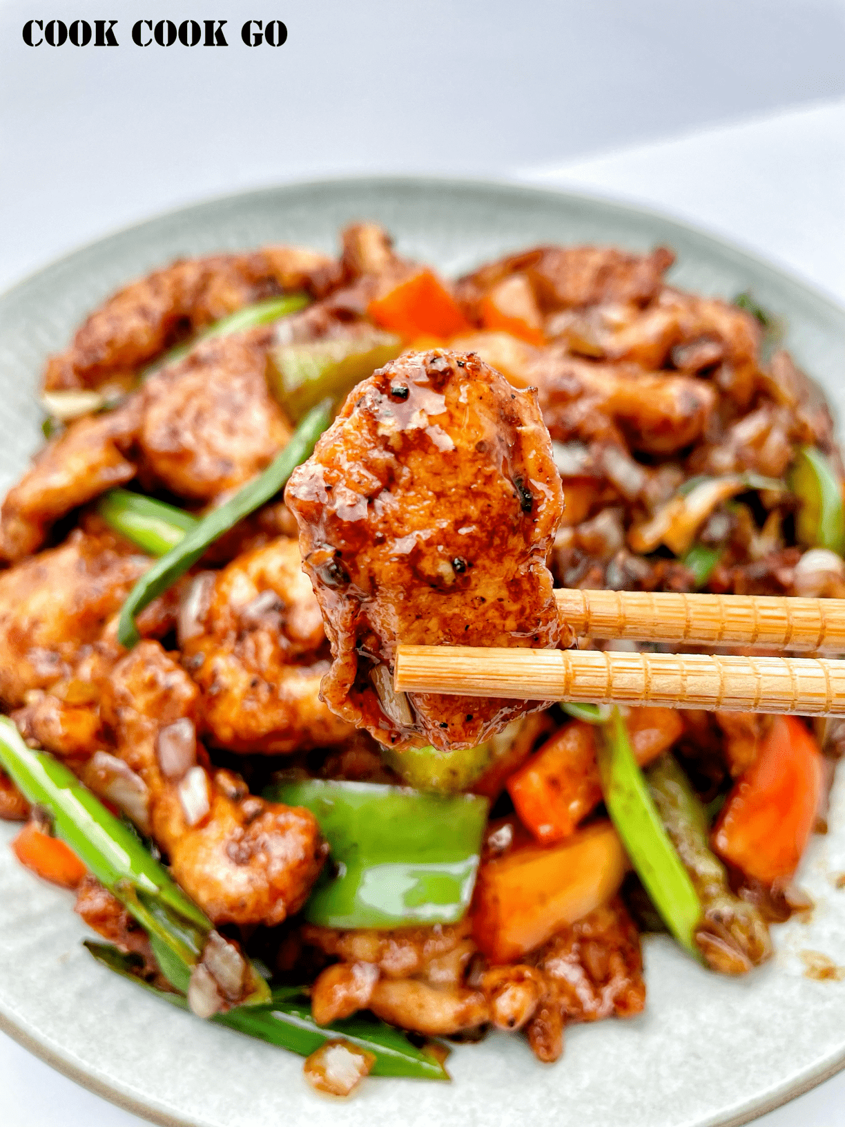 the best Chinese pepper chicken 