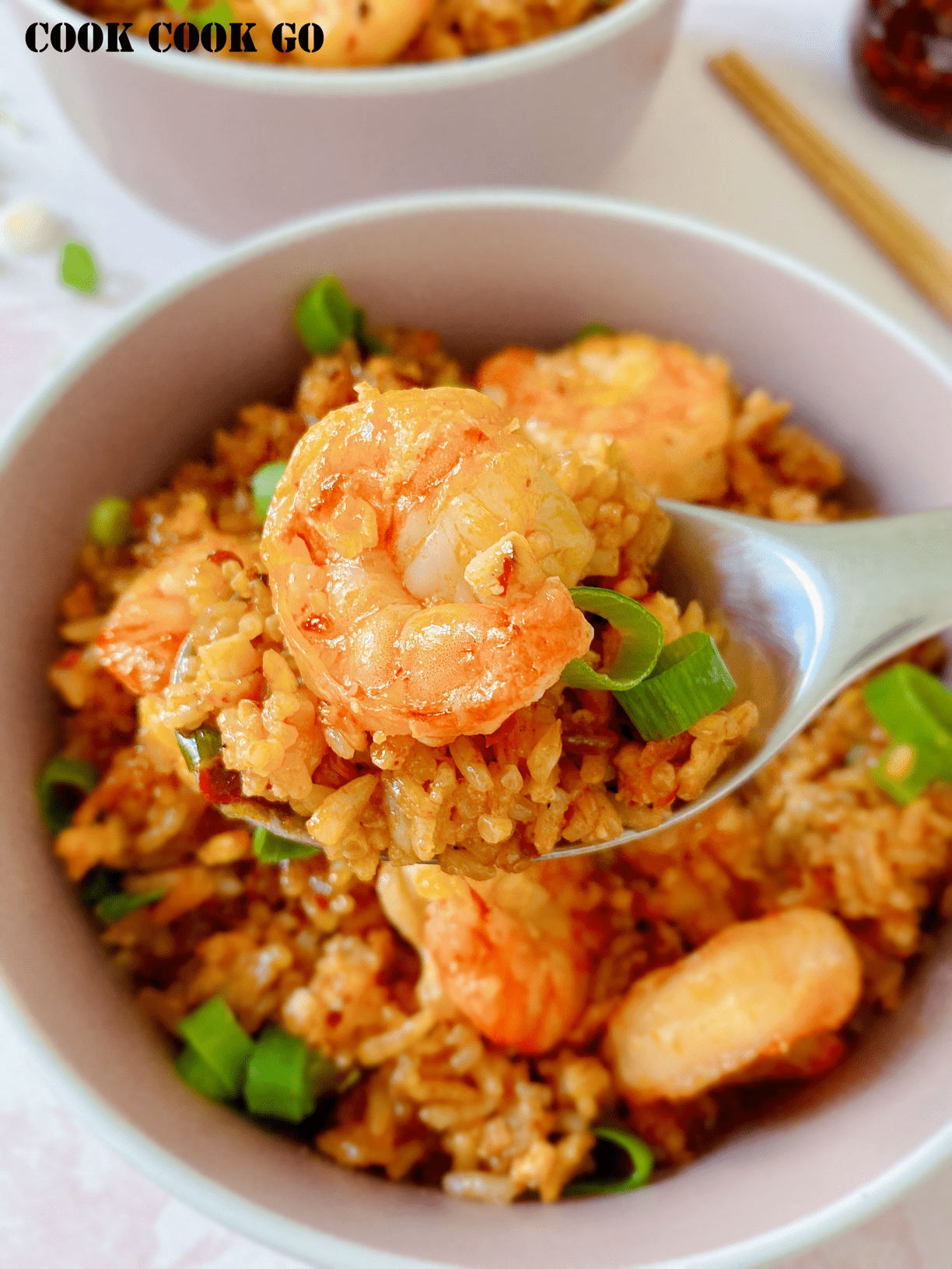 Lao Gan Ma Shrimp Fried Rice