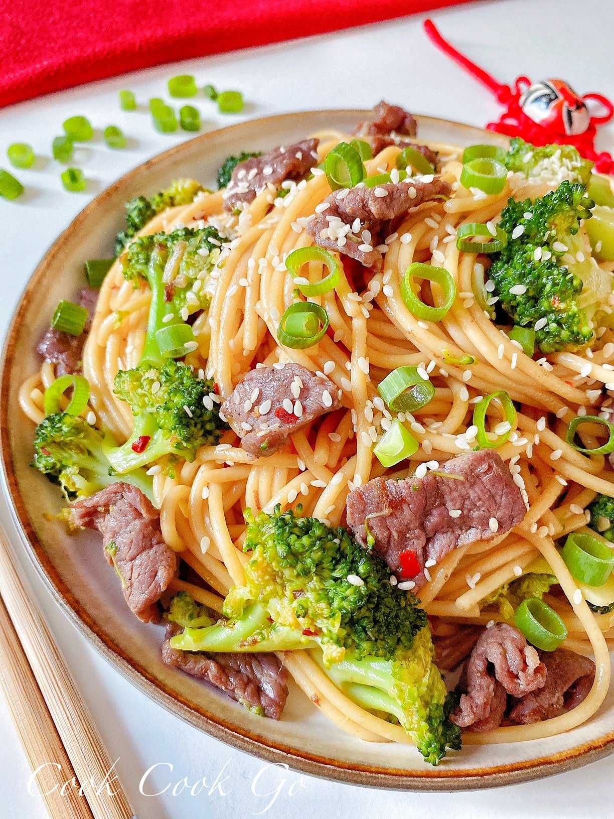 beef broccoli noodles recipe