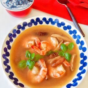 hot and sour shrimp soup