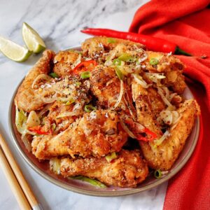 salt and pepper chicken wings