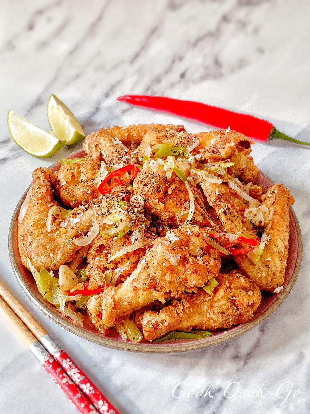 the best salt and pepper chicken wings recipe