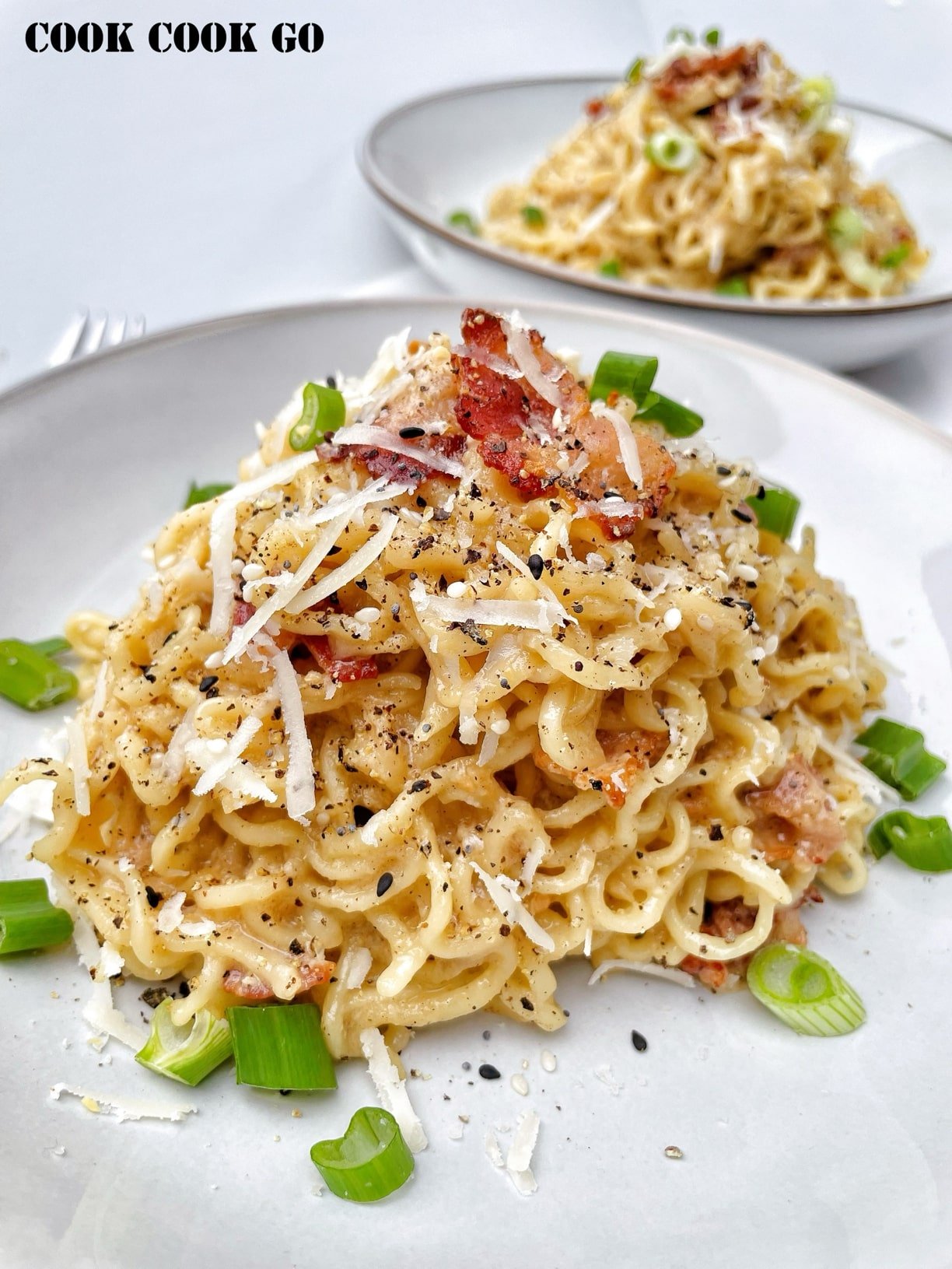 Carbonara Noodles Recipe