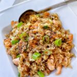 salmon fried rice