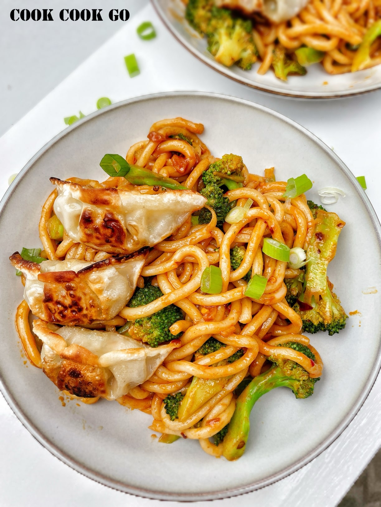 Spicy Udon noodles 