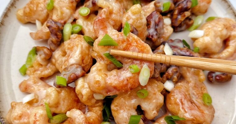 Super Easy and Delicious Honey Walnut Shrimp