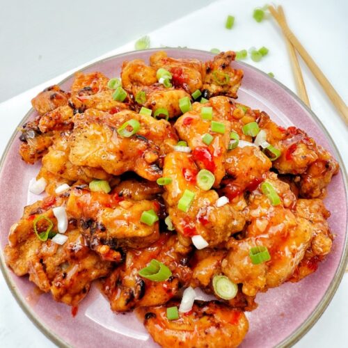 Sweet chili crispy fried chicken