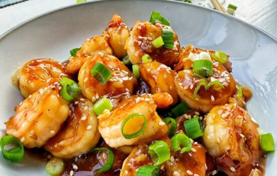 Delightful Honey Garlic Shrimp