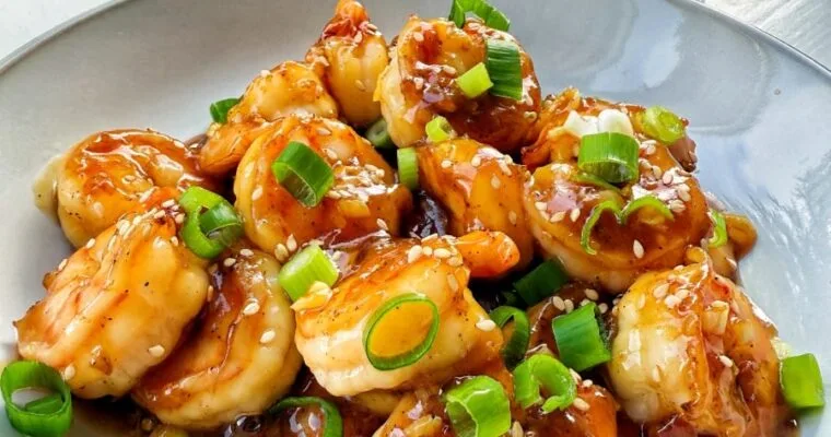 Delightful Honey Garlic Shrimp