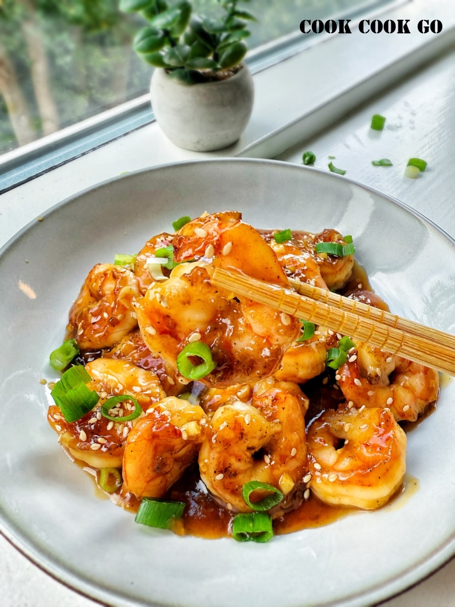 honey garlic shrimp recipe