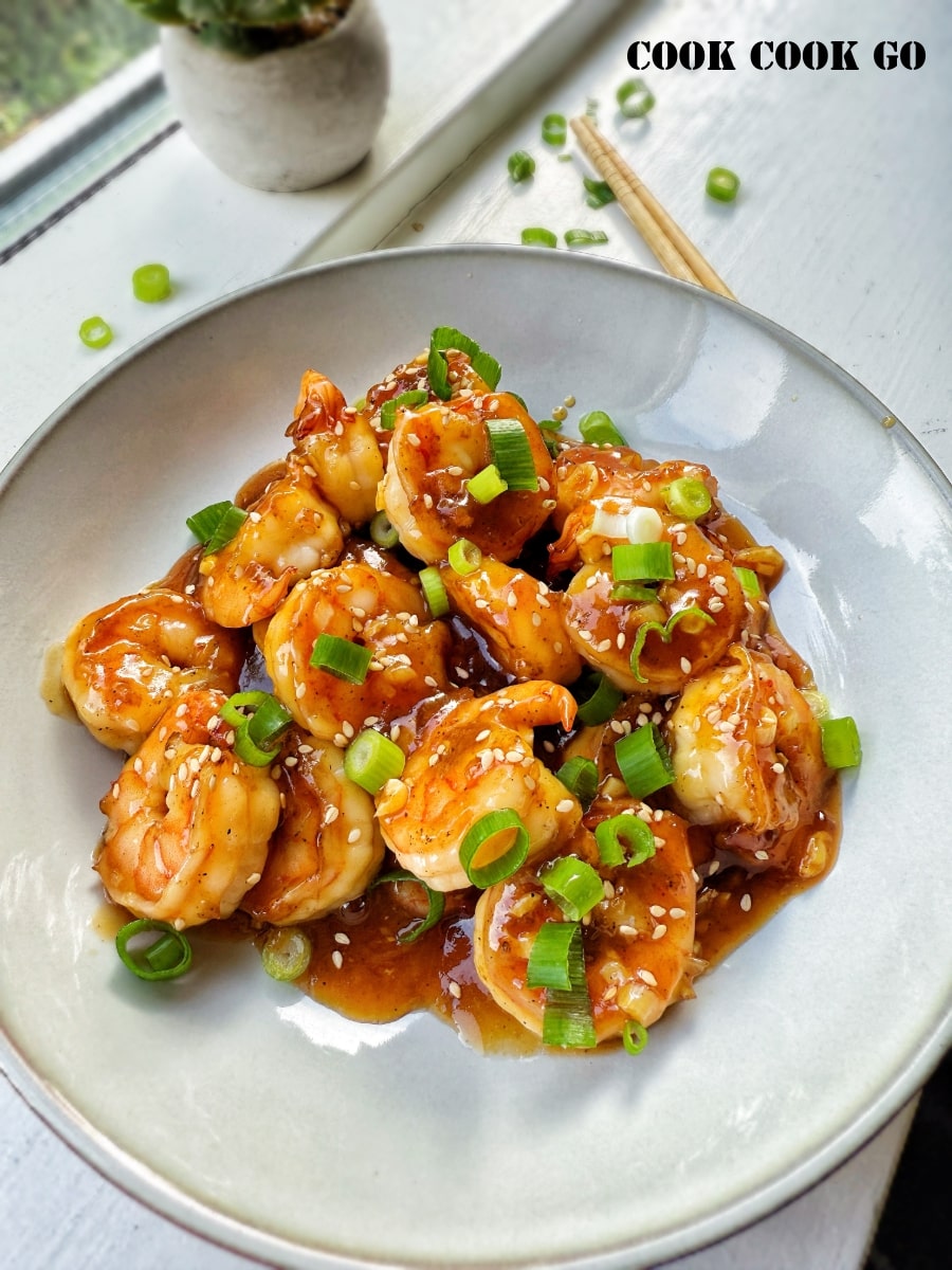 honey garlic shrimp 