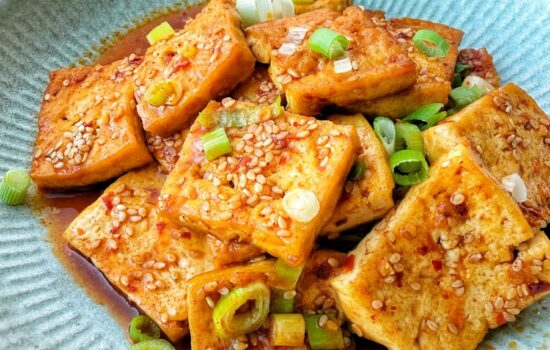 Simple & Quick Gochujang Tofu