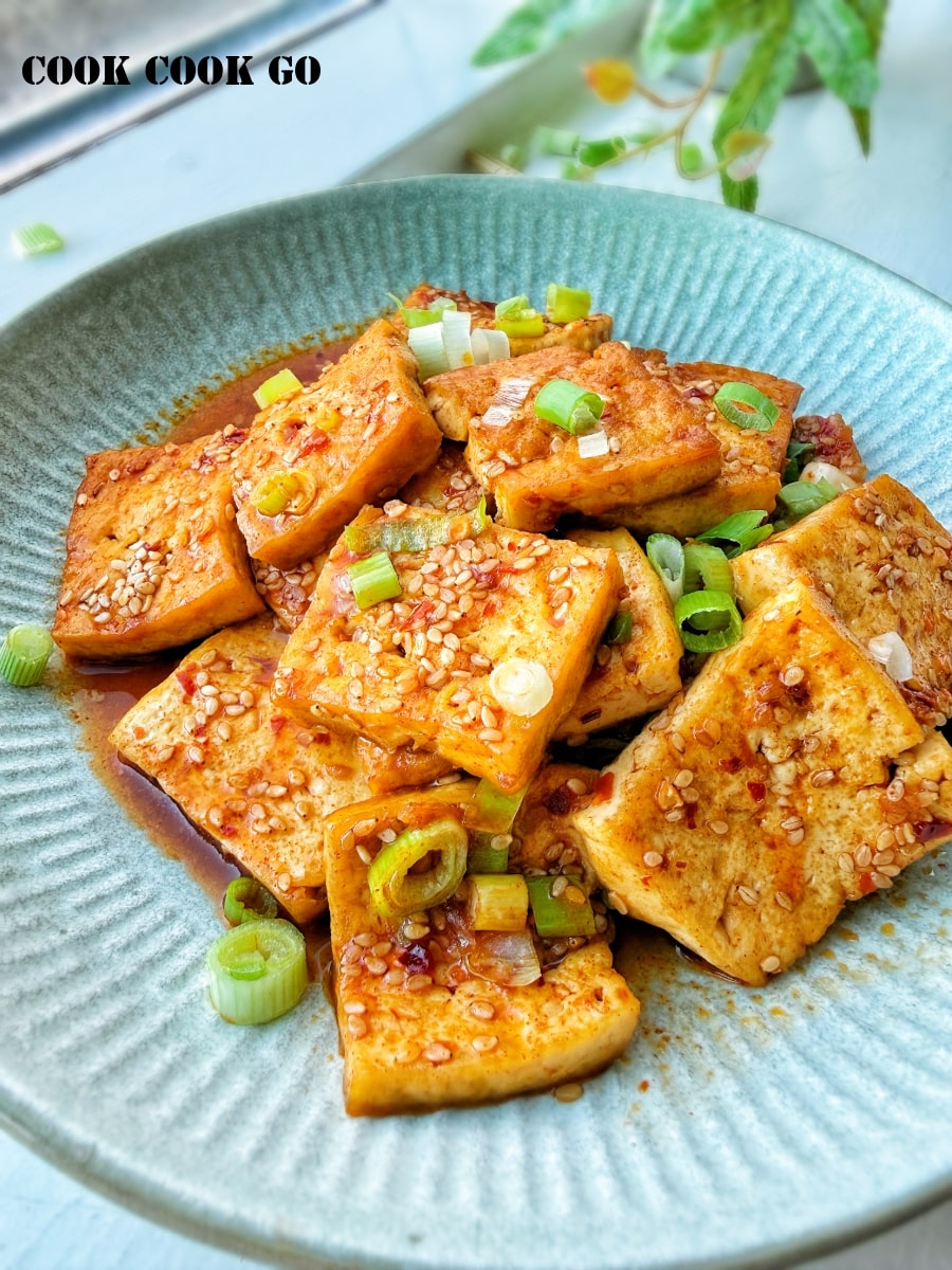 Simple & Quick Gochujang Tofu